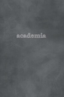 ACADEMIA A5  SPRING 2019 Extended Edition: academic planner  chalkboard cover