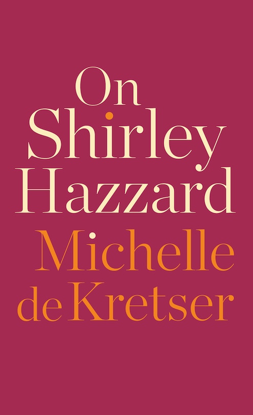 Couverture_On Shirley Hazzard