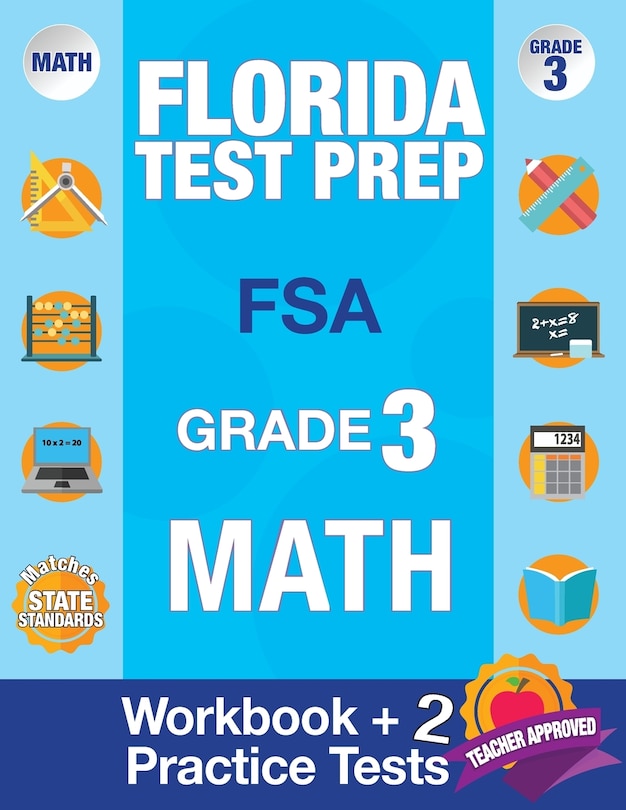 Front cover_Florida Test Prep FSA Grade 3