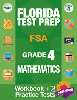 Couverture_Florida Test Prep FSA Grade 4 Mathematics