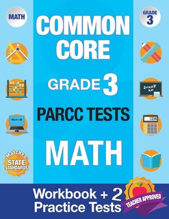 Couverture_Common Core Grade 3 PARCC Tests Math