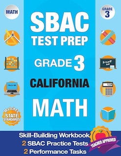 Couverture_Sbac Test Prep Grade 3 California Math