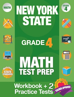 Front cover_New York State Grade 4 Math Test Prep