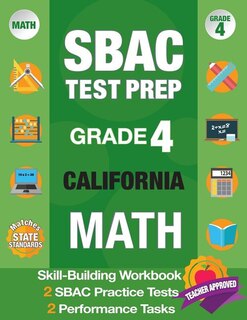 Front cover_Sbac Test Prep Grade 4 California Math