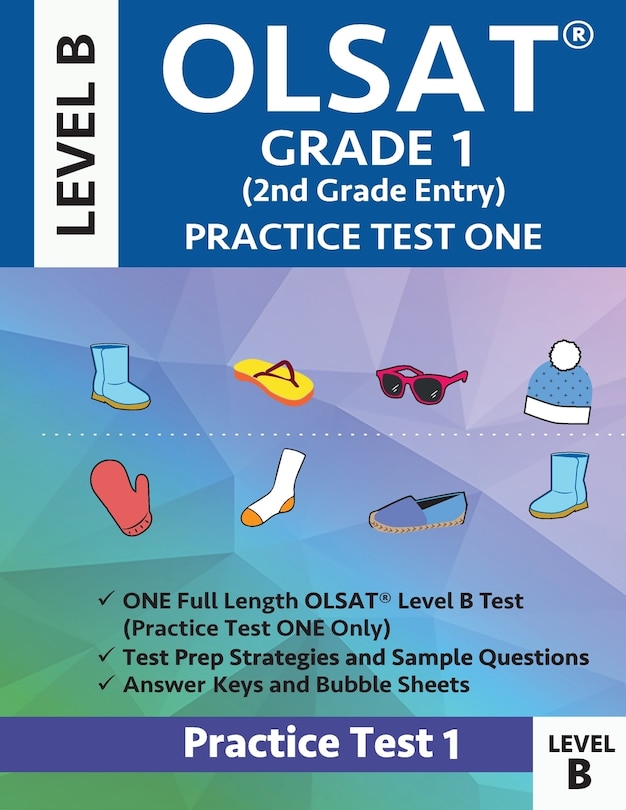 Front cover_Olsat Grade 1 (2nd Grade Entry) Level B