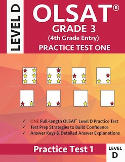 Front cover_OLSAT Grade 3 (4th Grade Entry) Level D