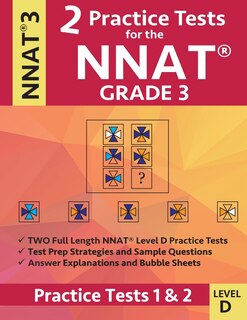 Front cover_2 Practice Tests for the NNAT Grade 3 Level D