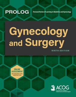 Front cover_PROLOG: Gynecology and Surgery, Ninth Edition (Assessment & Critique)
