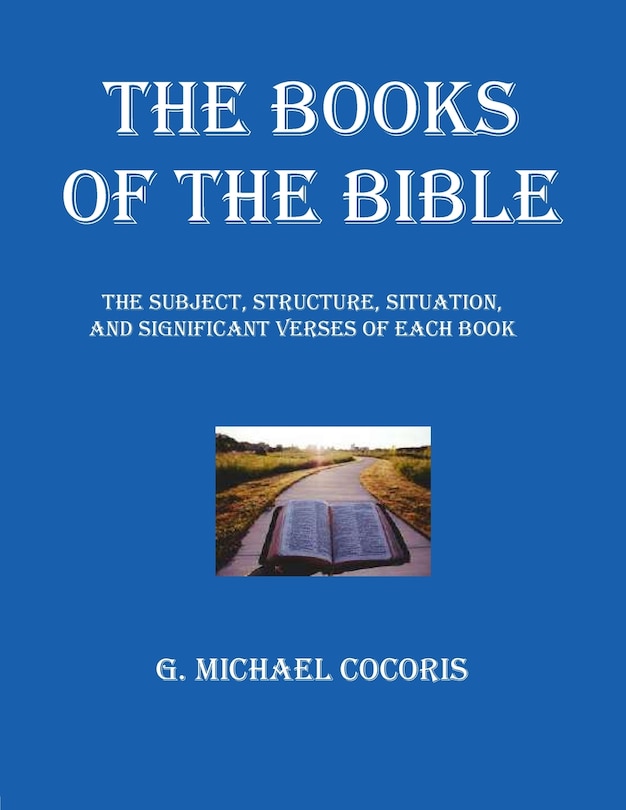 Front cover_The Books of The Bible