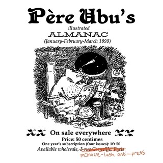 Front cover_Père Ubu's Illustrated Almanac