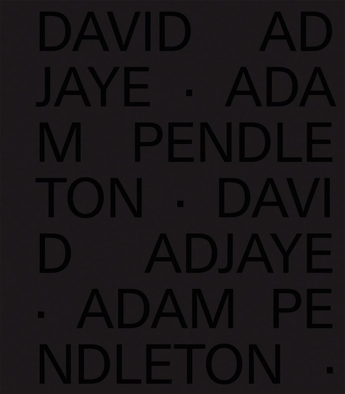 Couverture_David Adjaye Adam Pendleton