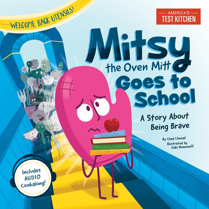 Front cover_Mitsy The Oven Mitt Goes To School
