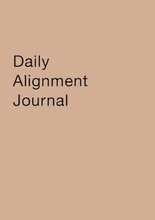 Couverture_Daily Alignment Journal