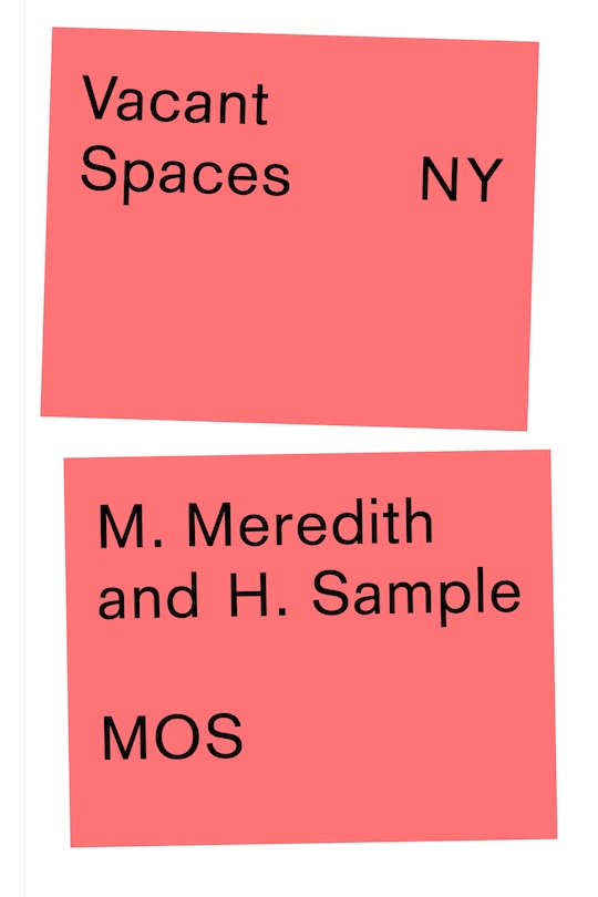 Couverture_Vacant Spaces Ny