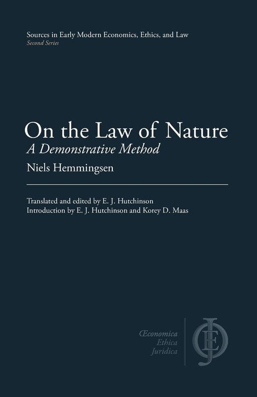Front cover_On the Law of Nature