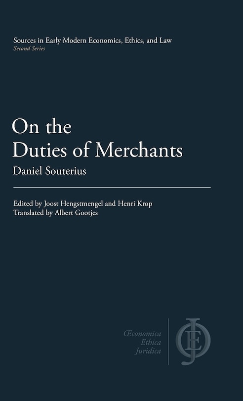 Front cover_On the Duties of Merchants