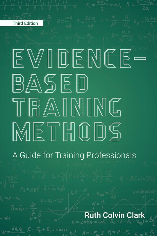 Couverture_Evidence-Based Training Methods, 3rd Edition