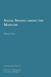 Front cover_Social Singing among the Mapuche