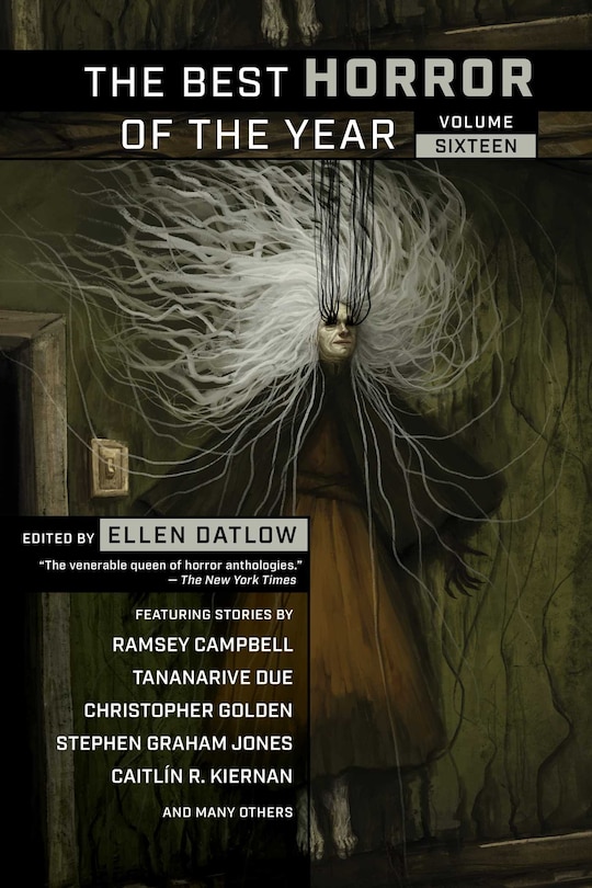 Front cover_The Best Horror of the Year, Volume Sixteen