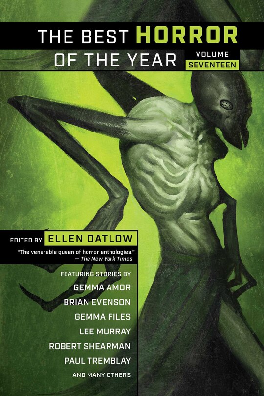 Couverture_Best Horror of the Year, Volume Seventeen