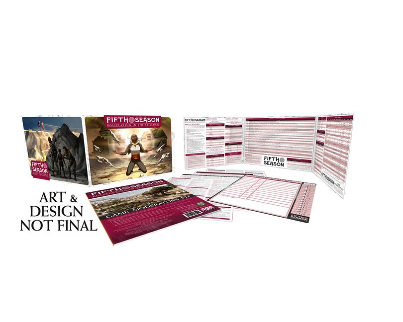 Front cover_The Fifth Season RPG Gamemaster's Kit