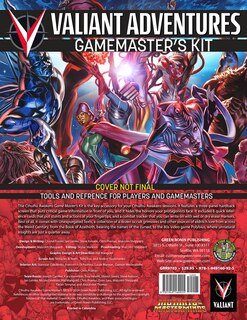 Front cover_Valiant Adventures Gamemaster’s Kit