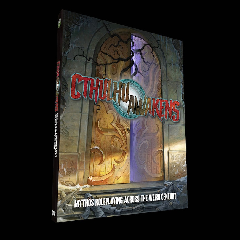 Front cover_Cthulhu Awakens: The Age Roleplaying Game of the Weird Century