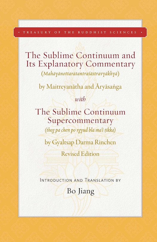 Front cover_The Sublime Continuum and Its Explanatory Commentary