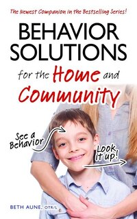 Front cover_Behavior Solutions for the Home and Community