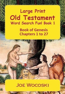 Front cover_Large Print Old Testament Word Search Fun! Book 1