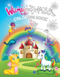 Front cover_Whimsical World Coloring Book