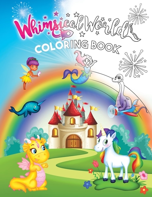 Front cover_Whimsical World Coloring Book