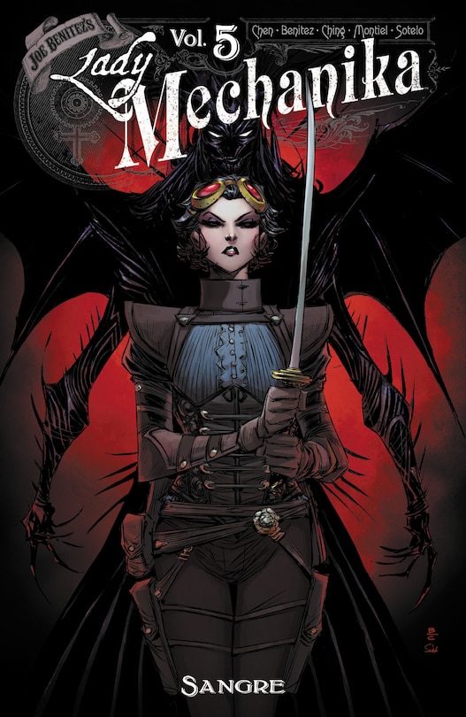 Front cover_Lady Mechanika Oversized Hc Vol 5