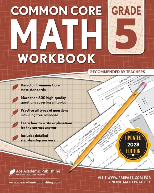 Front cover_Common Core Math Workbook