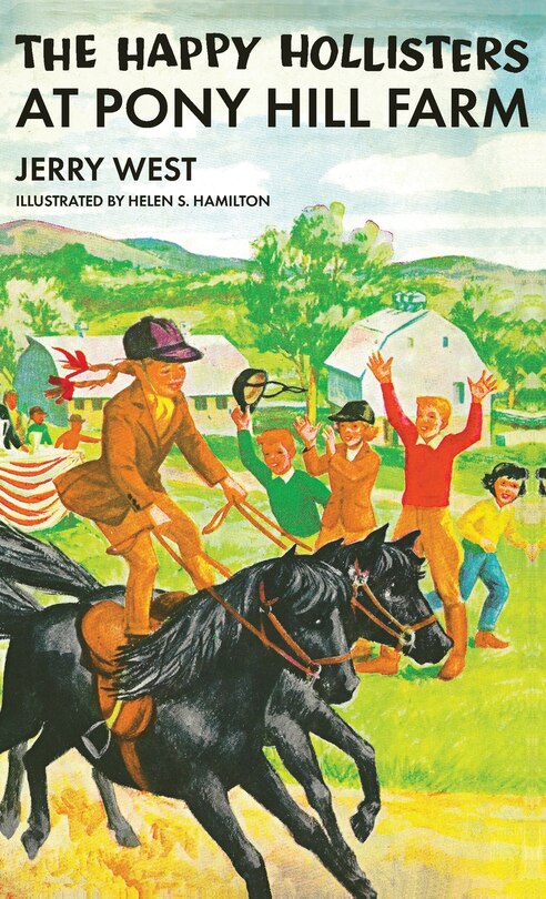 Front cover_The Happy Hollisters at Pony Hill Farm