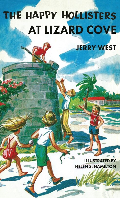 Front cover_The Happy Hollisters at Lizard Cove
