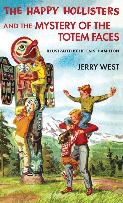 Front cover_The Happy Hollisters and the Mystery of the Totem Faces