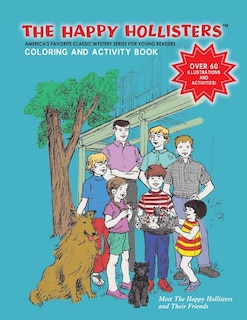 Front cover_The Happy Hollisters Coloring and Activity Book