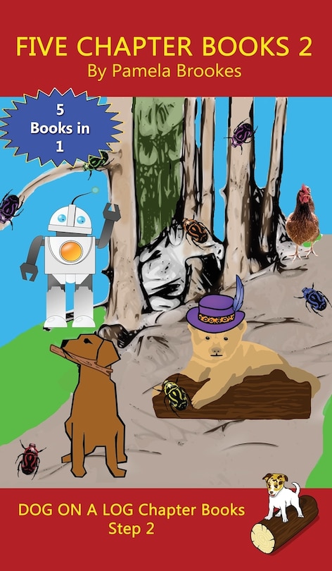 Five Chapter Books 2: Sound-Out Phonics Books Help Developing Readers, including Students with Dyslexia, Learn to Read (Step 2 in a Systematic Series of Decodable Books) image number 0