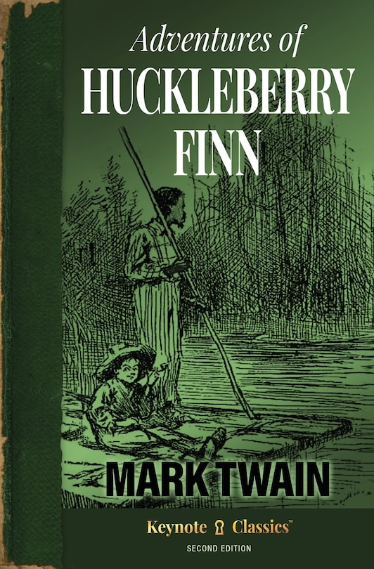 Front cover_Adventures of Huckleberry Finn (Annotated Keynote Classics)