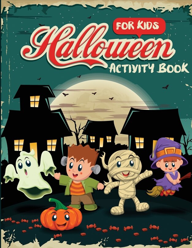 Couverture_Halloween Activity Book for Kids