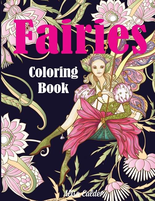 Front cover_Fairies Coloring Book