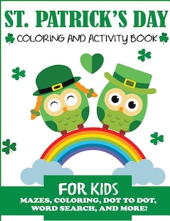 Couverture_St. Patrick's Day Coloring and Activity Book for Kids