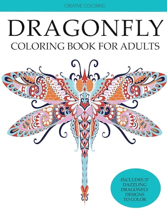 Dragonfly Coloring Book for Adults