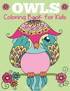 Front cover_Owls Coloring Book for Kids