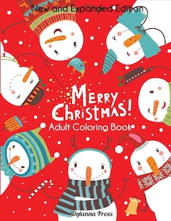 Couverture_Merry Christmas Adult Coloring Book