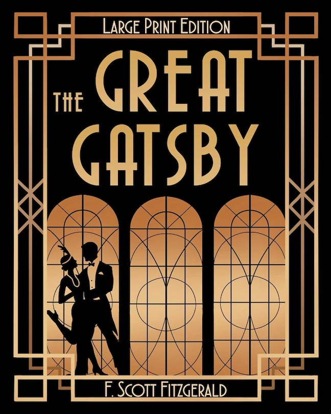 Front cover_The Great Gatsby (LARGE PRINT)
