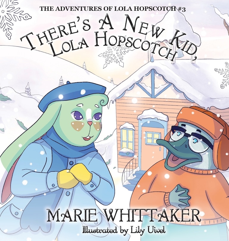 Front cover_There's a New Kid, Lola Hopscotch!