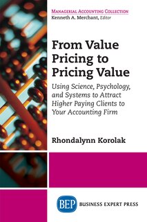 Front cover_From Value Pricing To Pricing Value