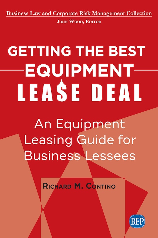 Front cover_Getting The Best Equipment Lease Deal